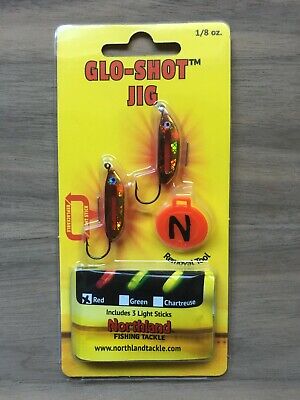 Northland Glo-Shot Jig - 1/8 oz. - UV Electric Perch