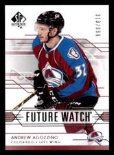2014-15 SP Authentic #258 Andrew Agozzino RC /999
