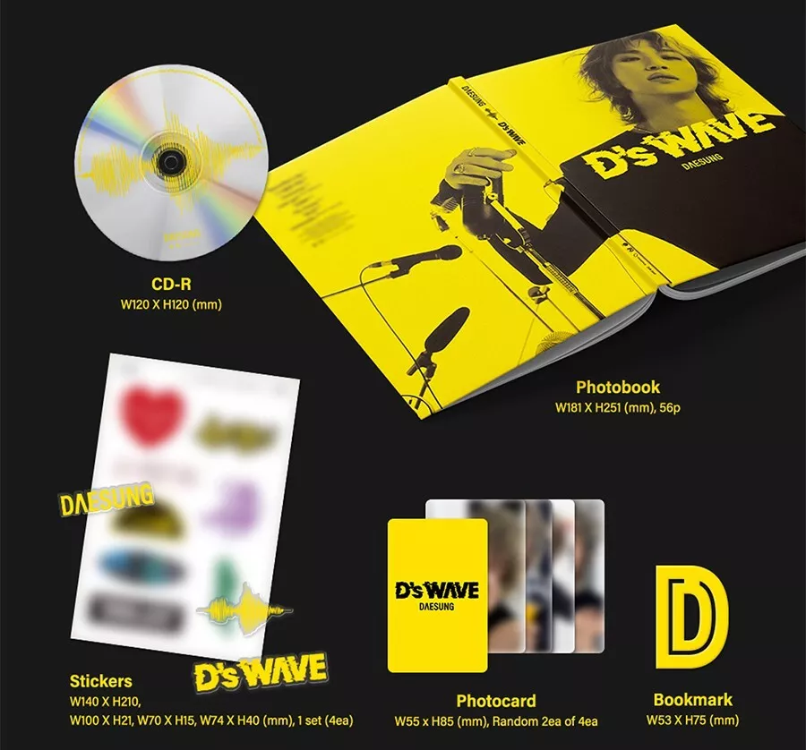 Amazon.com: DAESUNG D's WAVE 1st Mini Album (2 ver. SET) : Baby