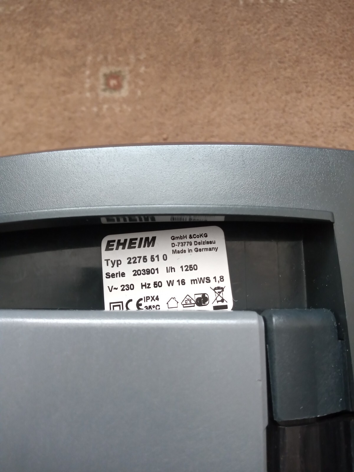 Ehiem professional 4+600 external aquarium canister filter. eBay