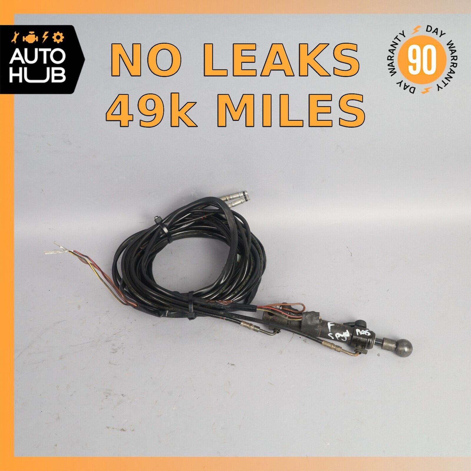02-07 Maserati Spyder GT M138 Front Roof Hydraulic Cylinder 66662600 OEM 49k