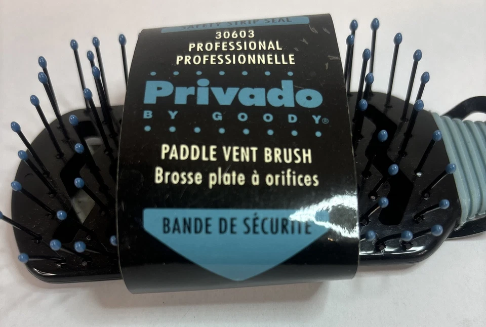 Cepillo de ventilación de paleta GOODY Privado vintage #30603 profesional 1997 nuevo stock antiguo Foto 4 de 4