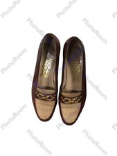 Vintage Salvatore Ferragamo Leather Loafers Size 6.5