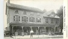Pennsylvania, PA, Morgantown, C G Gross' Store UDB (pre-1907) Postcard
