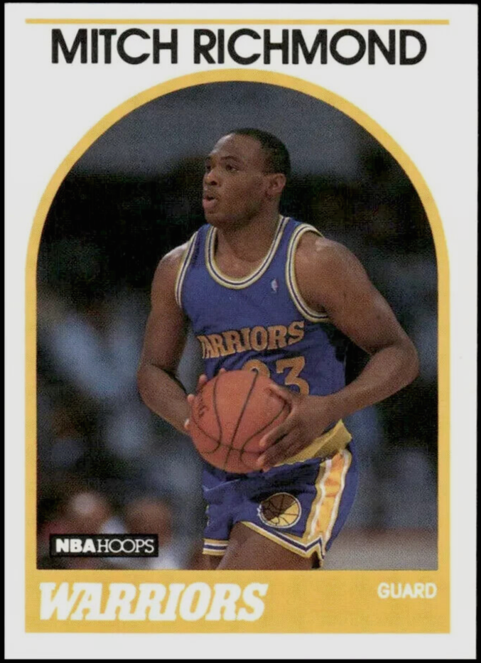 1989-1990 Mitch Richmond NBA Hoops RC #260-EX