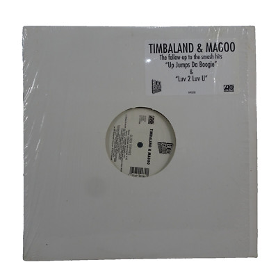 Timbaland & Magoo Clock Strikes Remix 12'' Vinyl Record 0-95533 VG+/EX
