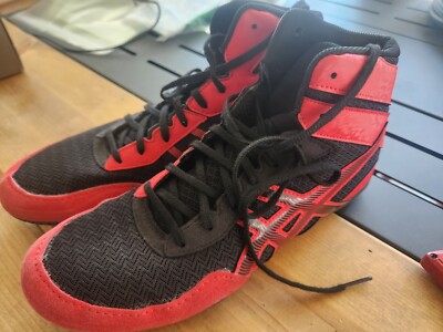 Asics Matcontrol 3, Mens Wrestling Boxing Shoes -red 1081A053-400