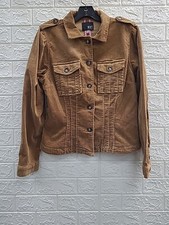 New Kut From The Cloth Kyra Corduroy Jacket Size Large Caramel
