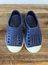 Native Jefferson Navy Blue Waterproof Sneaker Shoes Toddler Size C6