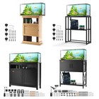 Vevor Aquarium Stand 20/40/75 Gallon Load Fish Tank Stand Cabinet Power Outlets