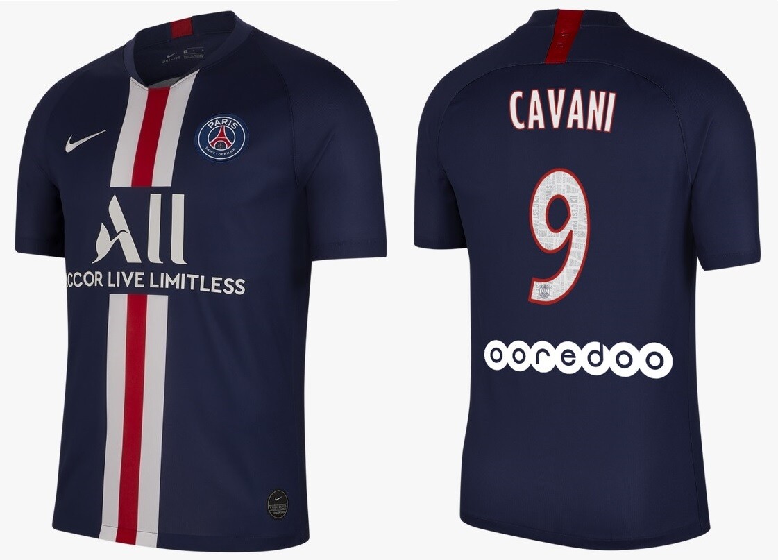 Trikot Nike Paris Saint-Germain 2019-2020 Home - Cavani 9 I