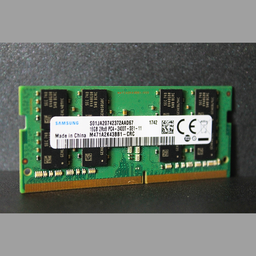 Samsung 16GB 2Rx8 PC4-2400T-SE1-11 DDR4 Laptop SDRAM M471A2K43CB1-CRC