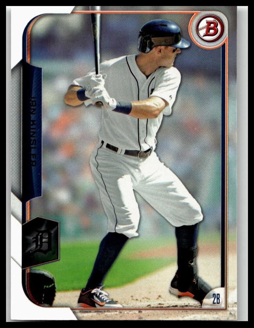 2015 Bowman #29 Ian Kinsler Detroit Tigers