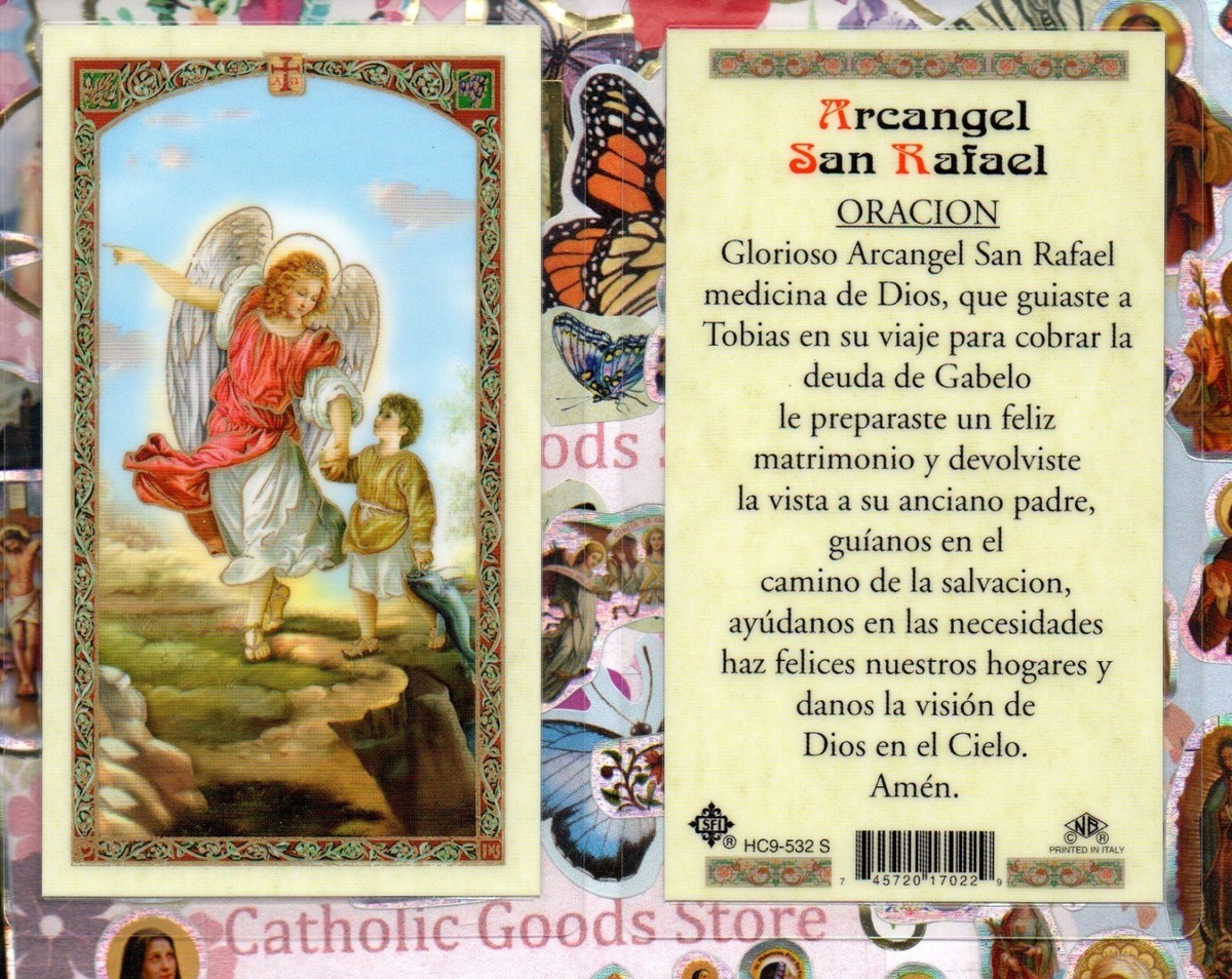 Oracion Del Arcangel Rafael San Rafael, ángel, Arcángel Rafael,