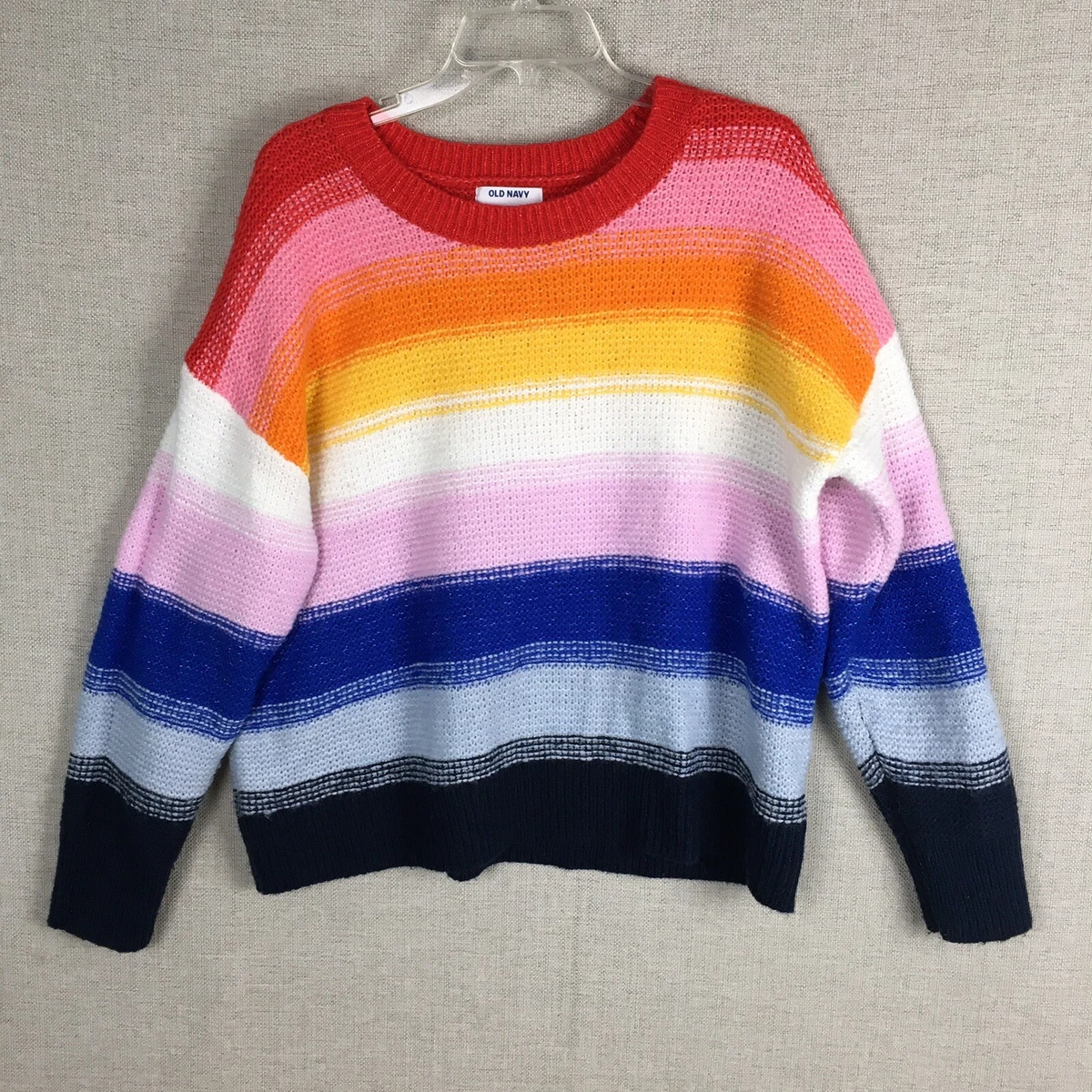 Pastel rainbow shop sweater forever 21