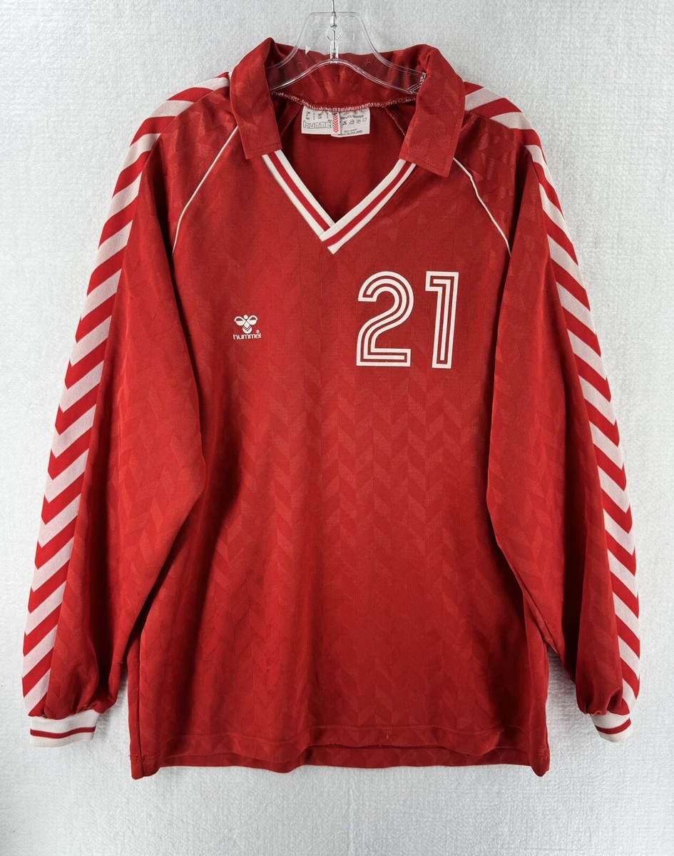 Hummel Soccer Jersey Men's Sz Large#21 Lozano Vintage Long Sleeve