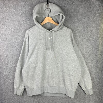 nike grey oversized sweatshirt