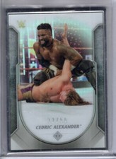 2021 Topps WWE Transcendent CEDRIC ALEXANDER Silver Framed ICONS ROSTER SET /50