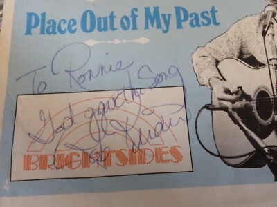 Rob Reider 45 rpm Crossing River / Place Out Of Past. Brightsides