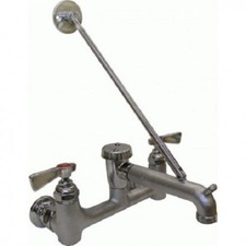 Heavy Duty Service Sink 8" Wall Mount Faucet