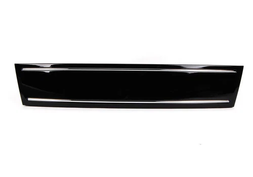 NEW AUDI Q7 FRONT GRILL NUMBER PLATE FILLER DELETE GLOSS BLACK 4L0-807-287-T94