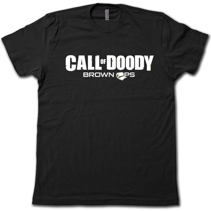 CALL OF DOODY” Video Game T-Shirt • COOL Black Ops GAMER Super