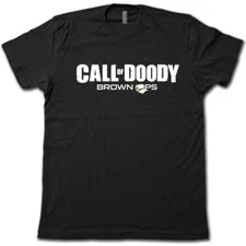 “CALL OF DOODY” Video Game T-Shirt • COOL Black Ops GAMER Super-Soft Graphic Tee