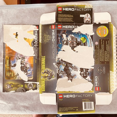 7157 Thunder Lego Hero Factory Bionicle Complete + Damaged Box + Instructions - Picture 5 of 5
