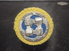 Original 1941 Swedish Ww2 Support to Finland stick pin w yellow cocard button