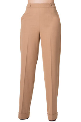 Banned Retro Marlenehose Party On Sand Vintage Trousers 40er Jahre Stil