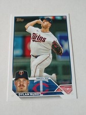 Dylan Bundy 2023 Topps Series 1 I5 #136 Minnesota Twins
