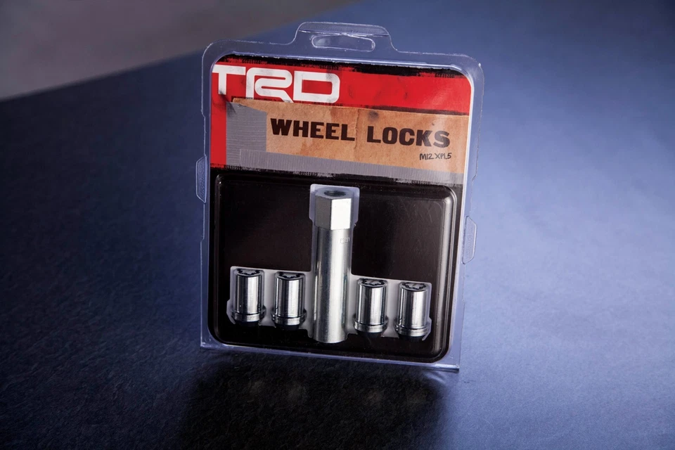 Juego de bloqueo de rueda cromado Toyota Scion FR-S 2013-2016 PT276-18130 genuino OEM GR 86 Foto 2 de 3