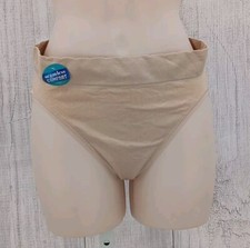 Vanity Fair Seamless Comfort Panties Beige Size 6/M AA5
