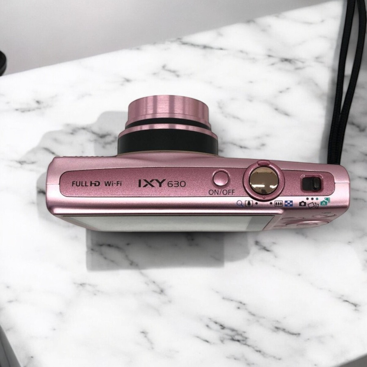 Canon IXY 630 Powershot Pink Digital Camera 12x zoom JAPAN