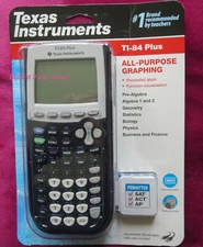 Ti-84 Plus New Factory SEALED! Texas Instruments All-Purpose Graphing Calculator
