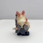 star wars jar jar binks bootleg action figure wind up stepper vintage 2000 toy