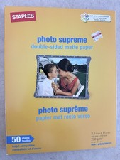 Staples Photo Supreme Paper
