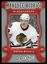 2007-08 O-Pee-Chee MARQUEE ROOKIE Bryan Bickell Rookie Chicago Blackhawks #520