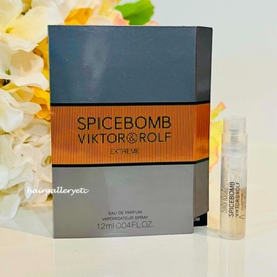 VIKTOR & ROLF Spicebomb Extreme EDP Perfume Sample Spray Vial 1.2 ml NEW & FRESH