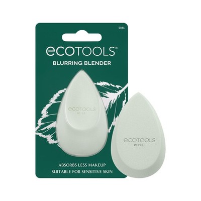 EcoTools Blurring Blender Makeup Sponge, 1 Count (Pack of 1), Green