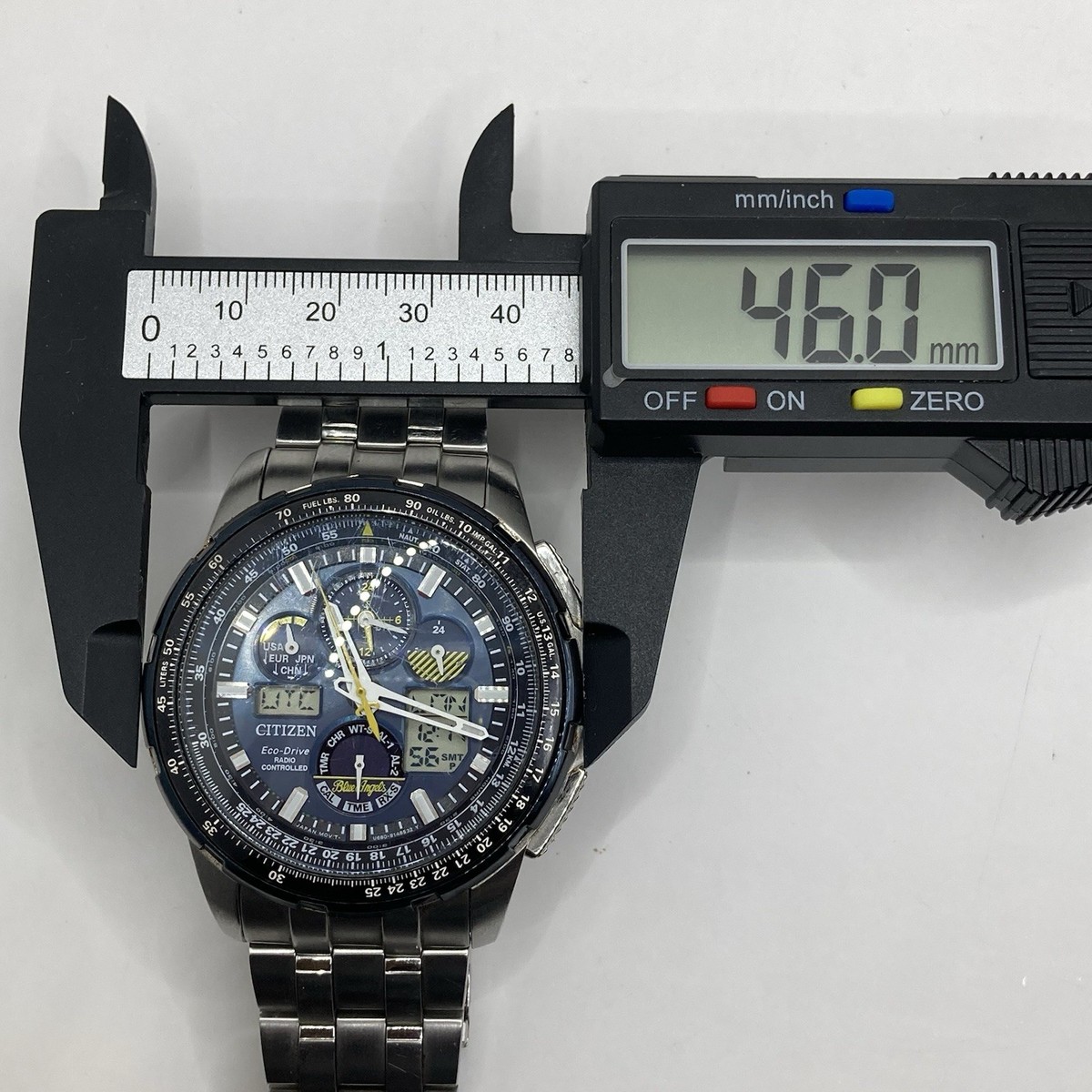 Citizen Promaster Skyhawk Eco Drive A-T Blue Angels Edition Steel
