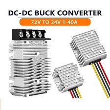 DC DC Converter 72V to 24V Step Down 30-90V 36V 48V 60V 72V 84V 5A 10A 20A 40A