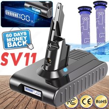 9500mAh 21.6V Replace Battery for Dyson V7 SV11 Animal Extra Trigger 8000mAh NEW