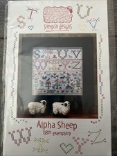 Sheepish Designs ALPHA SHEEP Counted Cross St...