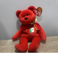 Ty Beanie Babies Osito Bear 1999 Mexico Flag Retired Collectible
