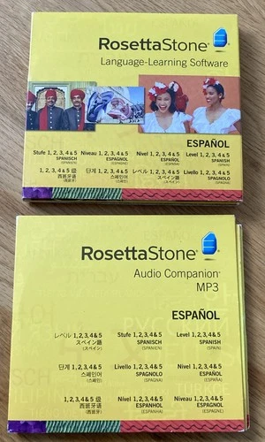 Rosetta Stone Espanol Level 1,2,3,4,5 Spanish Language