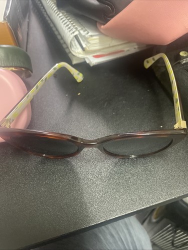 Kate Spade HELLO SUNSHINE Ladies Daesha Polarized Cat Eye Sunglasses Amberlees - Picture 2 of 8