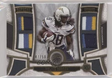 2015 Topps Supreme Rookie Quad Patch /50 Melvin Gordon #SRQP-MGR Quad Patch RC