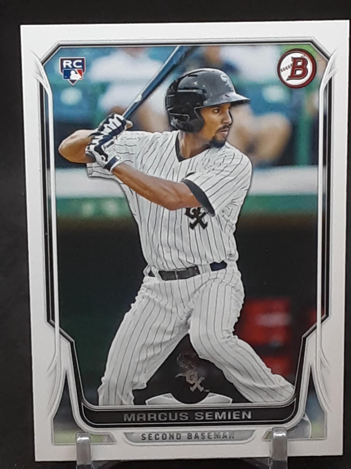 MARCUS SEMIEN 2014 BOWMAN ROOKIE RANGERS ATHLETICS QQ