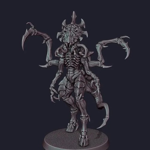 Space Bugs Miniatur Thicctor Tabletop Proxy für GrimDark | OPR | Alien | Hive - Bild 8 von 10